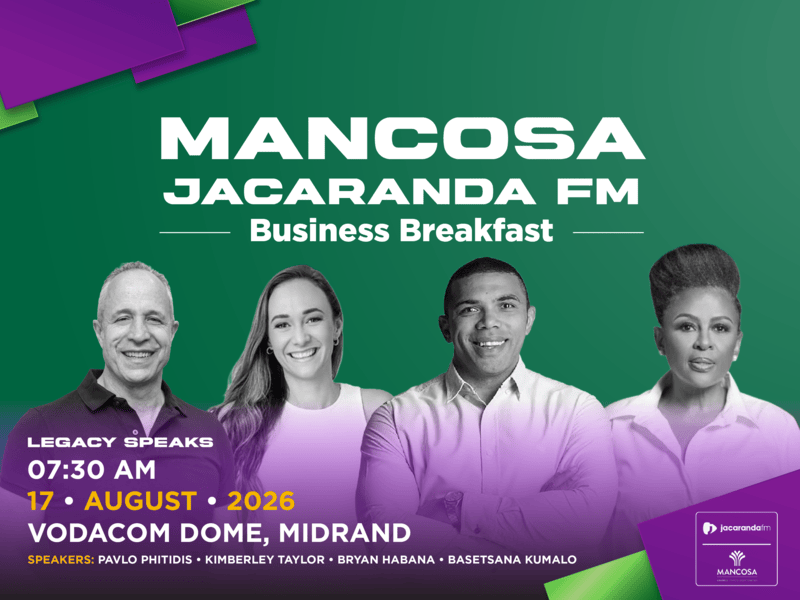Business Breakfast Jacaranda FM MANCOSA 2026 Web Cover Image Update 1