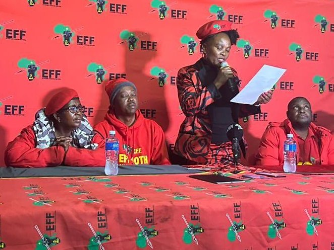 Mkhwebane joins EFF, wants to emancipate SA