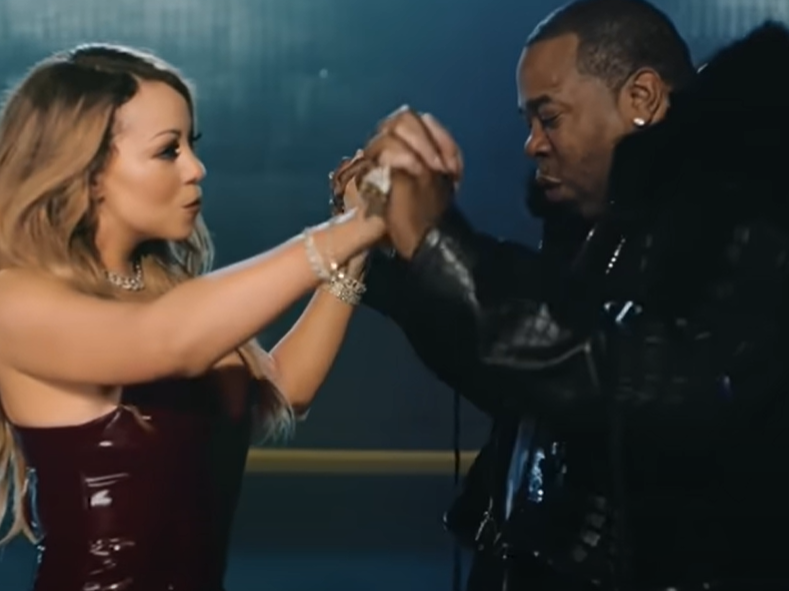 Busta Rhymes and Mariah Carey