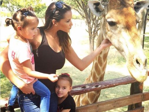 Lee-Ann Liebenberg and her daughters' style