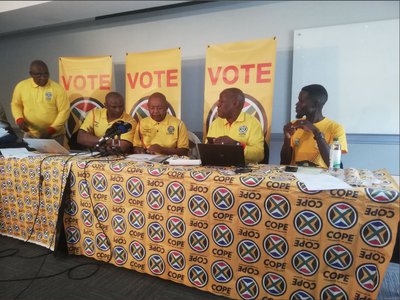 WATCH: Fists of fury occurs at COPE media briefing