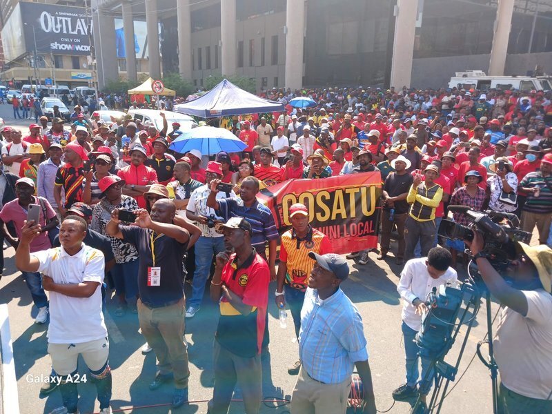 Cosatu march