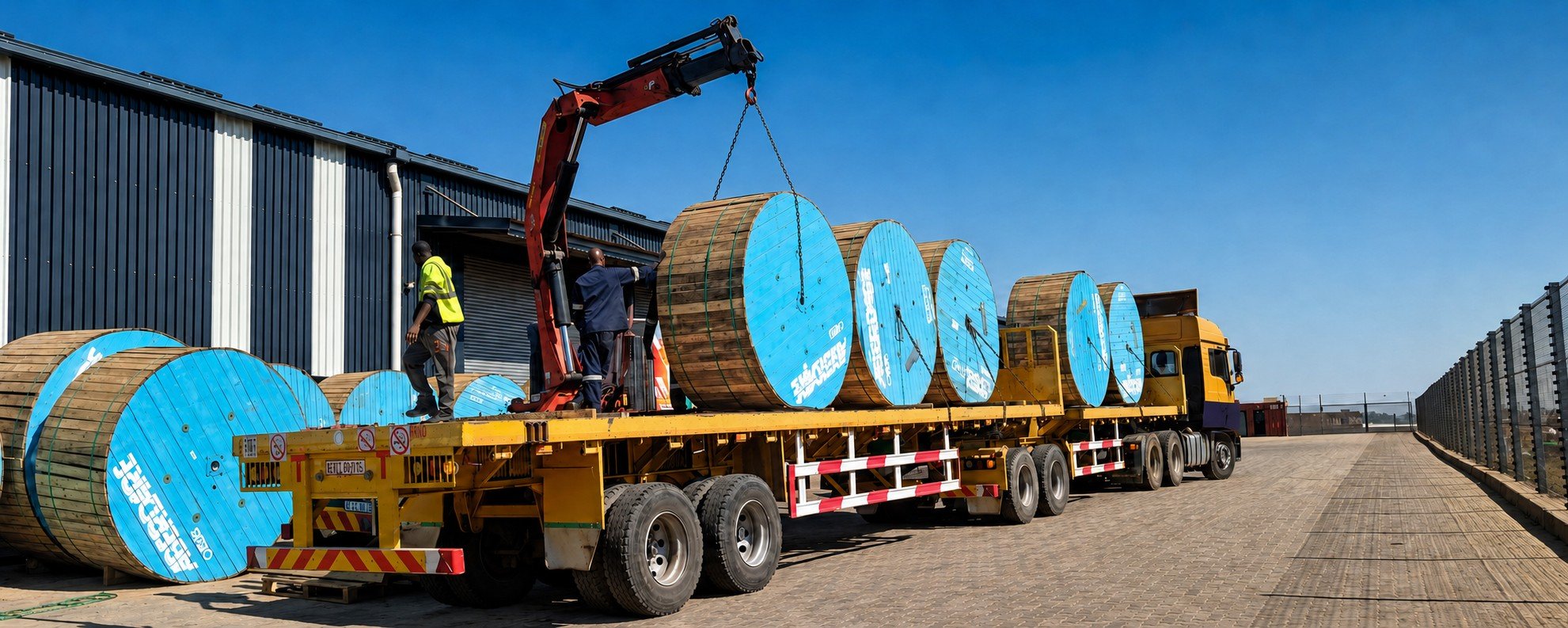 Cable Drums Nucleus Mining