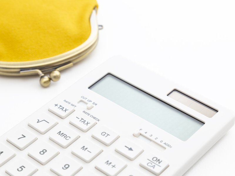 Calculator and wallet iStock