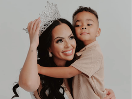 Candice Williams Mrs Universe South Africa 2025 And Son