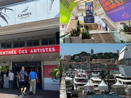 Cannes outside building
