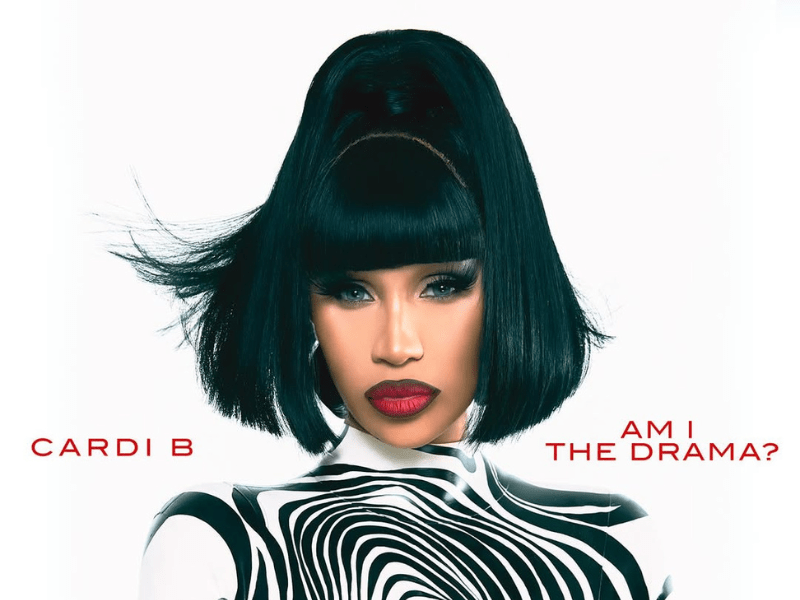 Cardi B Am I The Drama album cover art