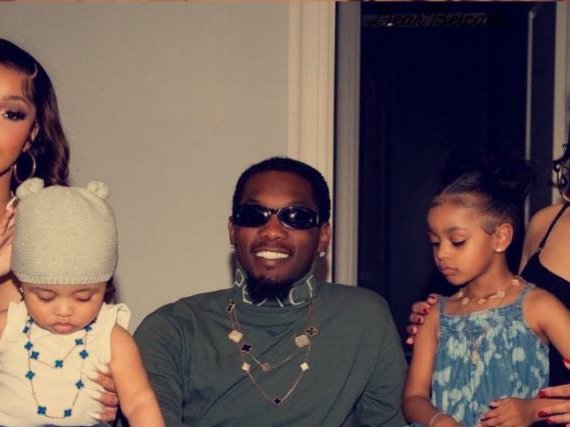 Cardi B, Offset and Hennessy enjoying quality time with their family on vacation