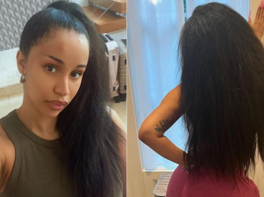 Cardi B hair