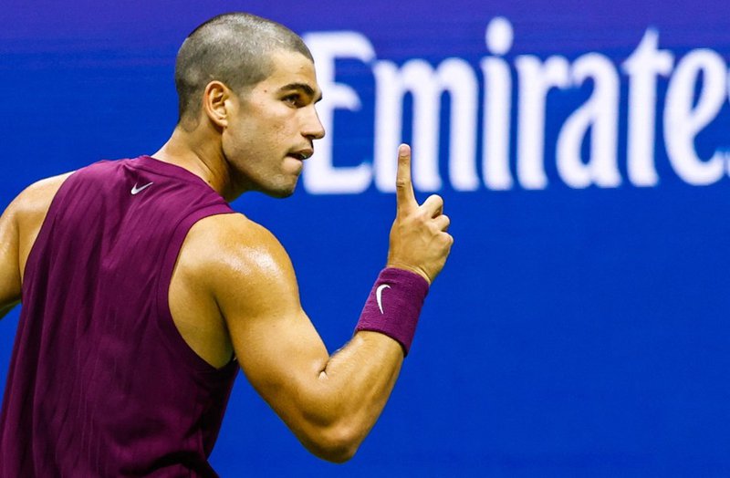 Carlos Alcaraz in first round of 2025 US Open
