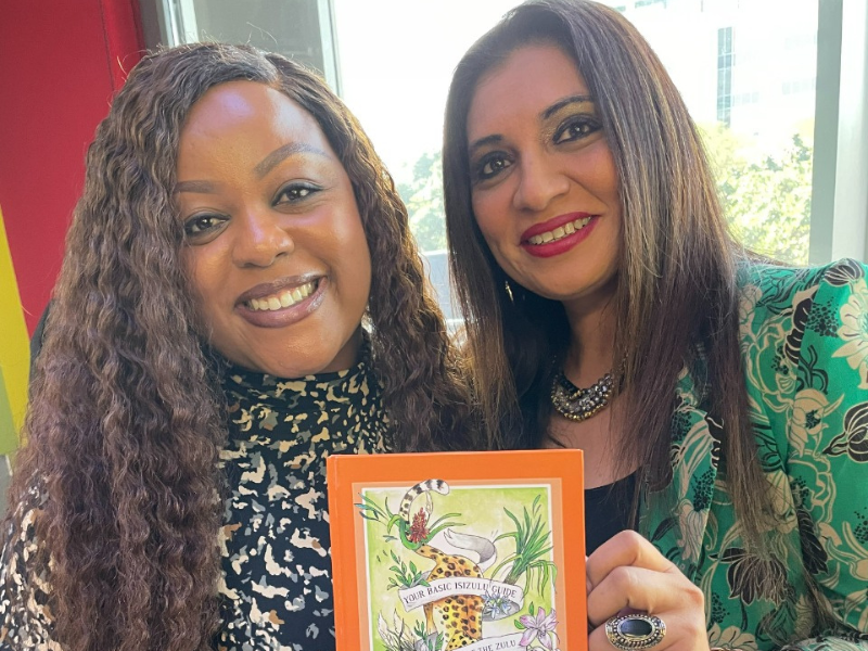Carol Ofori and Maashi Rampersad