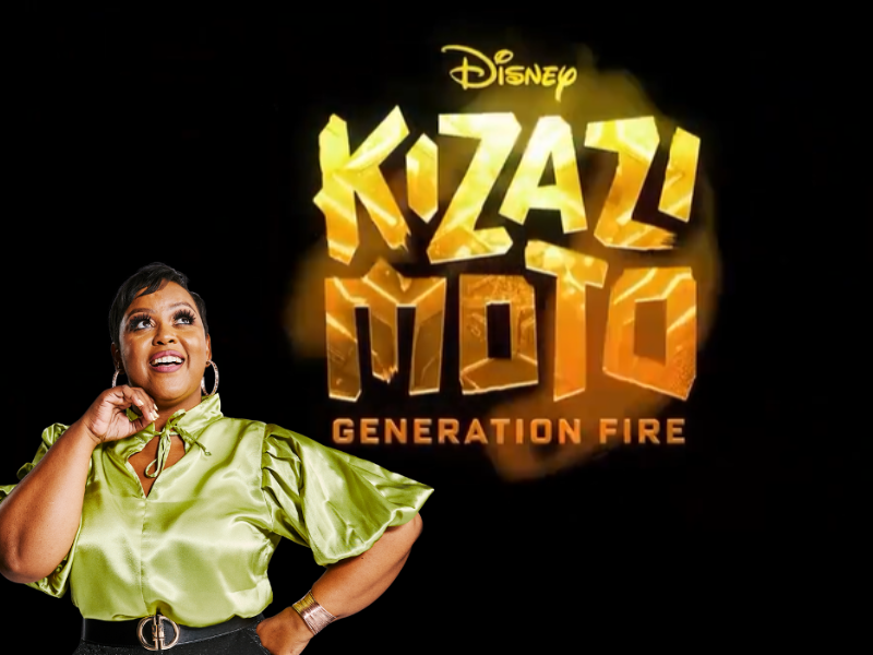 Carol Ofori looking at the Disney+ local kids series