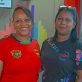 Carol Ofori and KZN entrepreneur Delicia Khader