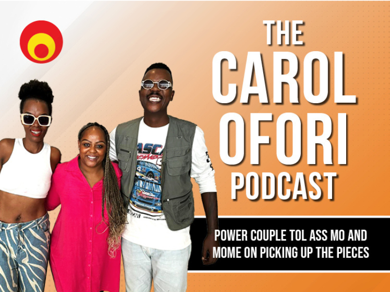 Carol Ofori with Tol Ass Mo and Mome