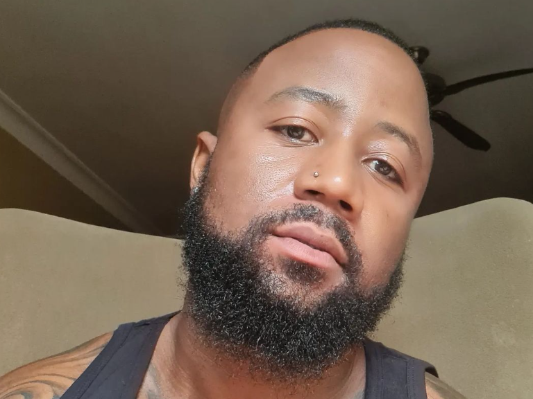 Cassper Nyovest Instagram photo in black shirt