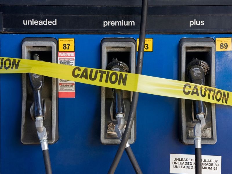High Gas Prices stock photo