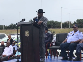 Cele confident of security measures for king's handover ceremony
