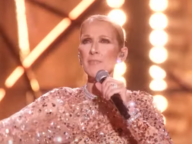 Celine Dion Elie Saab fashion Show