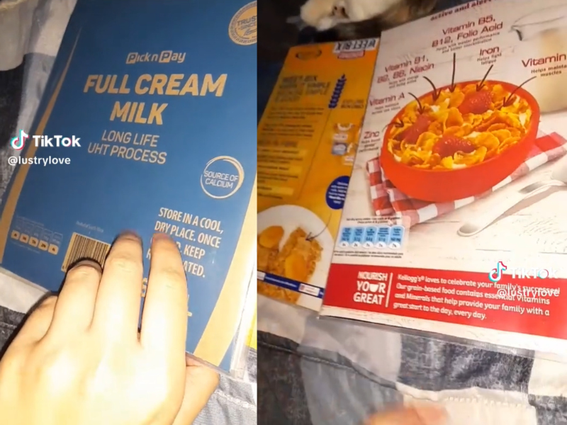 Cereal book covers
