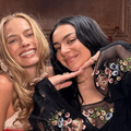 Charli XCX and Margot Robbie