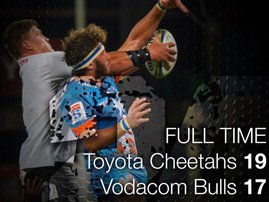 Cheetas beat Bulls