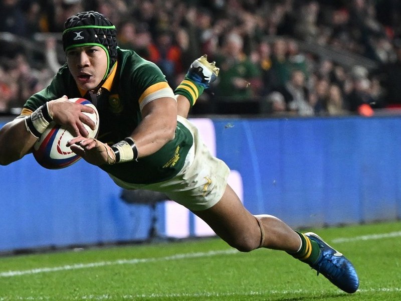 Springbok wing Cheslin Kolbe