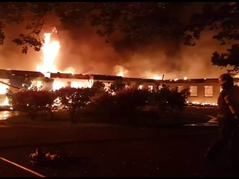Fire at Edith Benson Children's Home