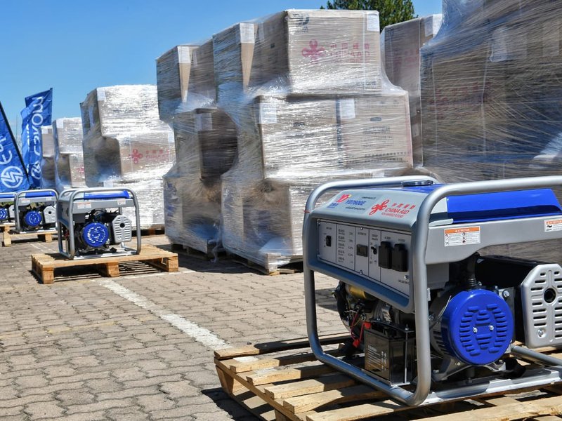 China donates 44 generators to KZN