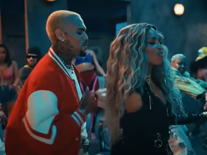 Ciara and Chris Brown