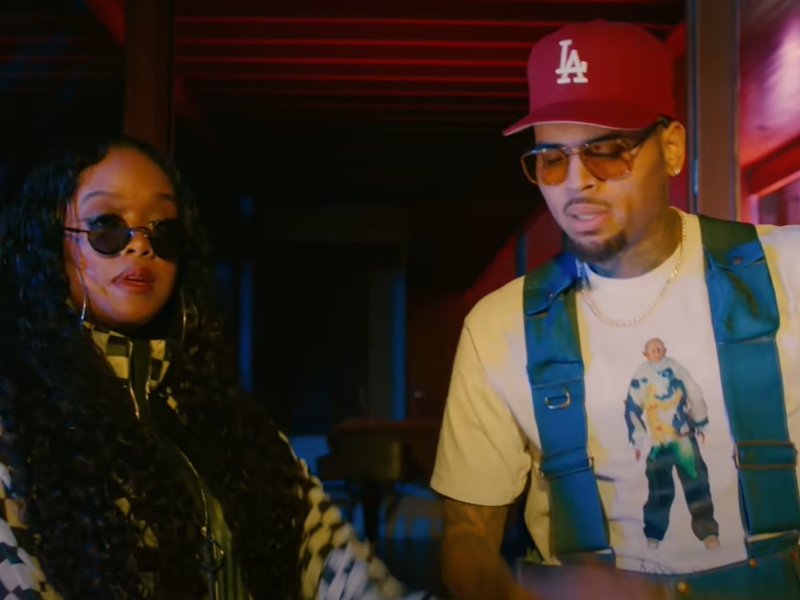 Chris Brown and H.E.R.