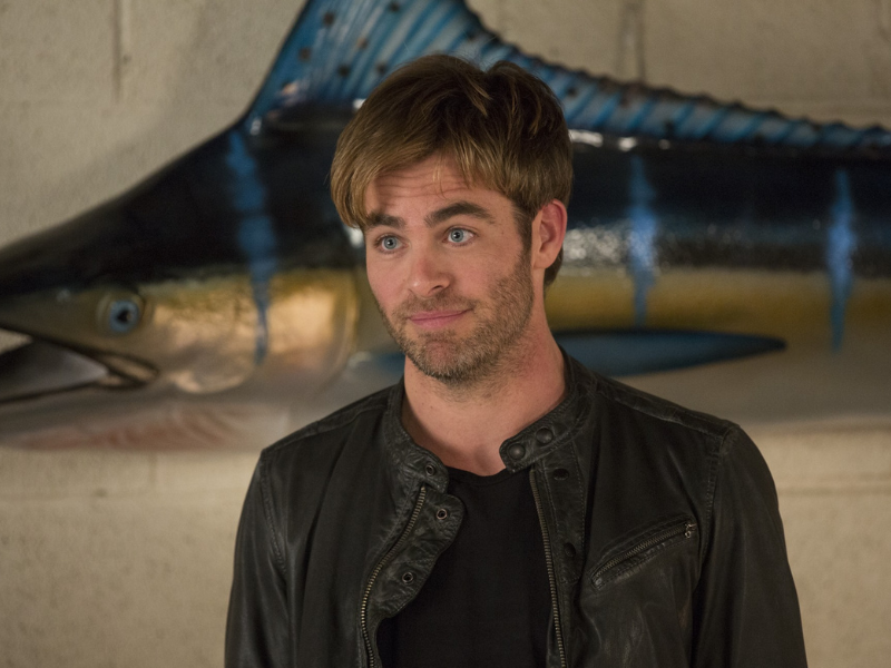Chris Pine in a scene of the movie Horrible Bosses