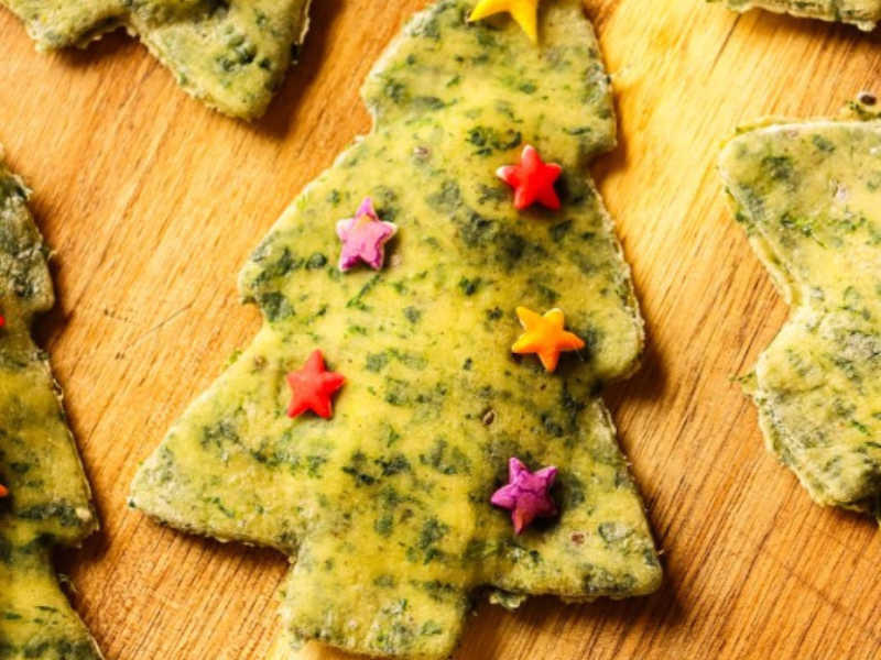 Three Cheese Christmas Tree Ravioli recipe