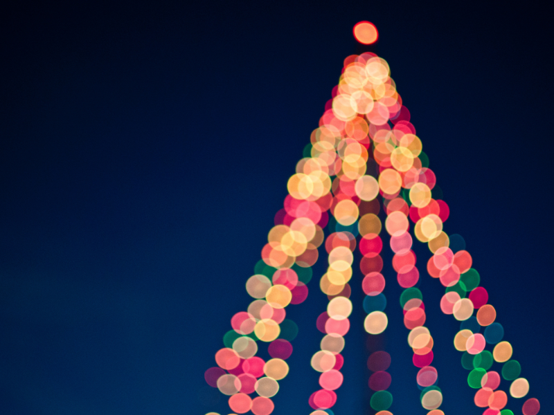 Christmas tree lights
