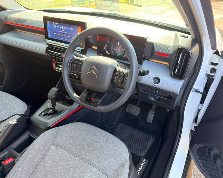 Citroen Basalt interior