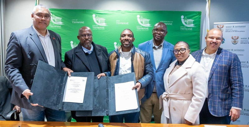Agreement signed by Tshwane, govt to improve water supply in city