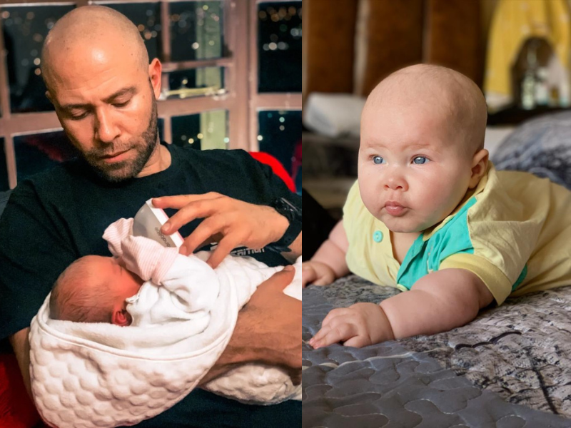 Clint Brink and his daughter