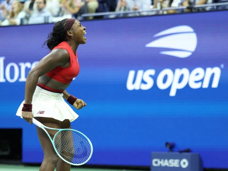Coco Gauff at the 2025 US Open