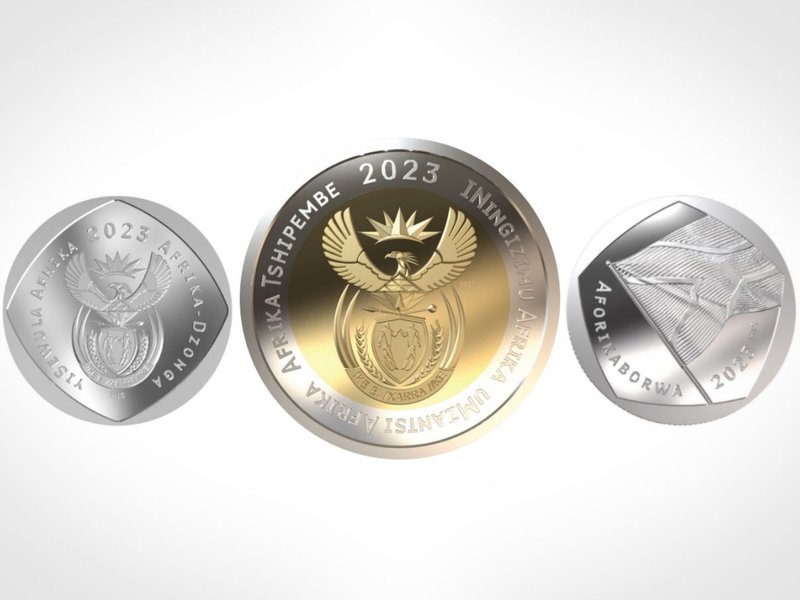 New coins for South Africa in 2023.