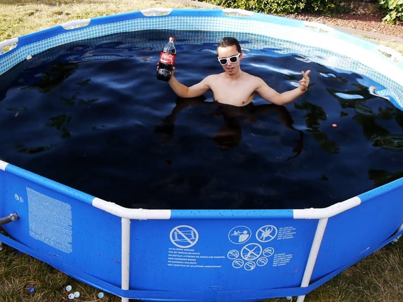 coke bath