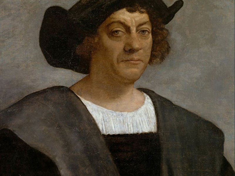 Italian explorer Christopher Columbus discovered the 'New World'.