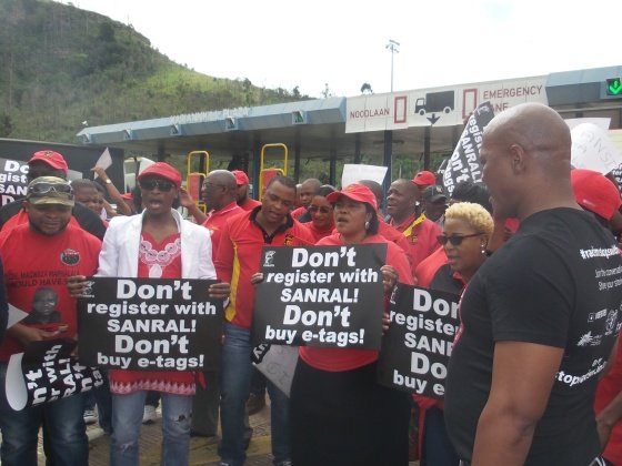 Cosatu say no to eTolls