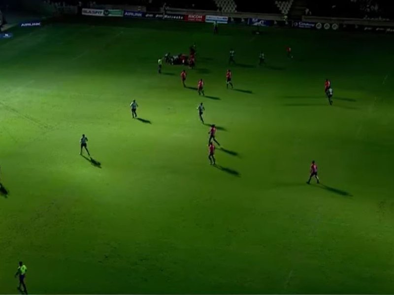Viral load shedding moment happened at Mbombela stadium on Friday night