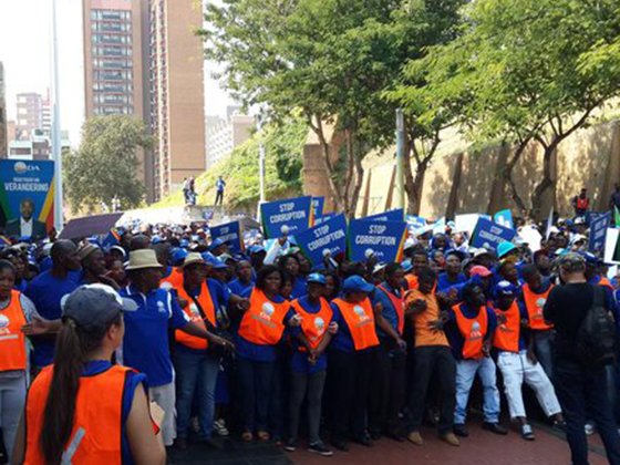 DA march
