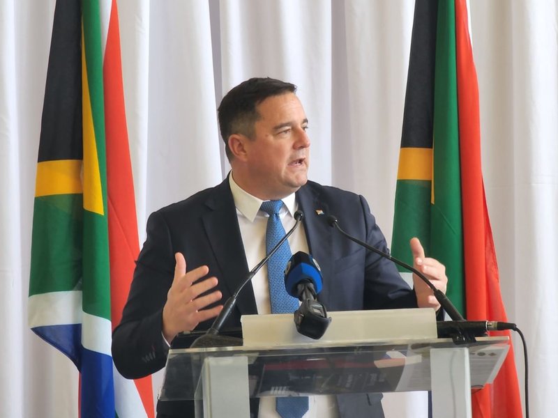 DA leader John Steenhuisen in EC
