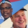 Geordin Hill-Lewis and Sibusiso Dyonase