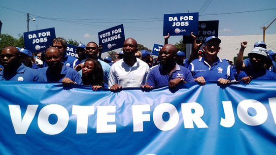 DA for jobs march