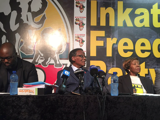 IFP's Mangosuthu Buthelezi