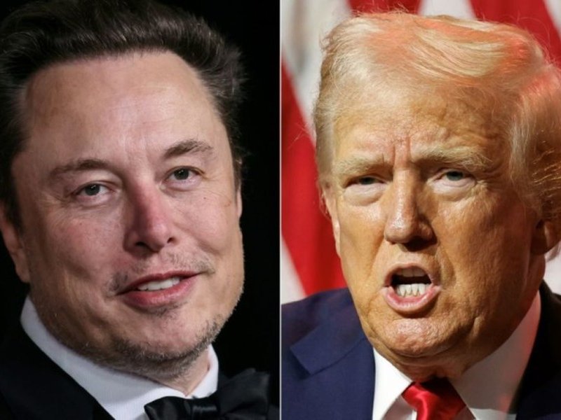 DONALD TRUMP AND ELON MUSK