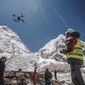 Drones take on Everest trash