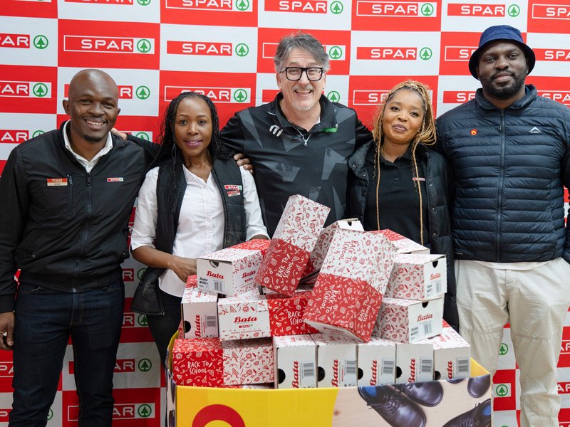 SPAR has come through and donated Bata school shoes to the 'Keep a child warm this winter' campaign.